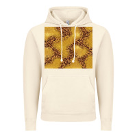 Vintage Artic gold glitter with leopard pattern Vintage Hoodie - TumblerDesignByShophia