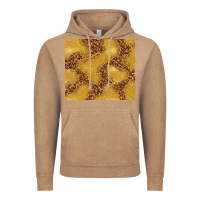 Vintage Coffee gold glitter with leopard pattern Vintage Hoodie - TumblerDesignByShophia