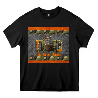 Black Western Dad The Great Hunter Heavy Core Tee - LillyAllenDesigns