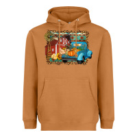 Meerkat Farm Life Fall Barn And Truck Heavyweight Hoodie - Artiststas
