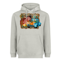 Moon Dust Farm Life Fall Barn And Truck Heavyweight Hoodie - Artiststas