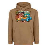 Toasted Coconut Farm Life Fall Barn And Truck Heavyweight Hoodie - Artiststas