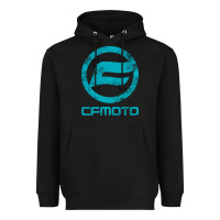 Black CF Moto Vintage UTV ATV SXS original off road Gift Long Sleeve Heavyweight Hoodie - lanVoArt