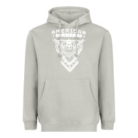 Moon Dust American Fighter 3 Heavyweight Hoodie - lanVoArt