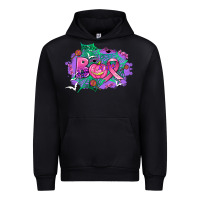 Halloween Boo With Cancer Ribbon Urban Hoodie | Teevron