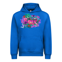Cobalt halloween boo with cancer ribbon Urban Hoodie - AdoDesignShop