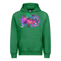 Emerald halloween boo with cancer ribbon Urban Hoodie - AdoDesignShop
