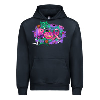 Navy halloween boo with cancer ribbon Urban Hoodie - AdoDesignShop