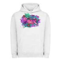 Pigment Lunar Rock halloween boo with cancer ribbon Urban Hoodie - AdoDesignShop