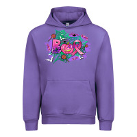 Tulip halloween boo with cancer ribbon Urban Hoodie - AdoDesignShop