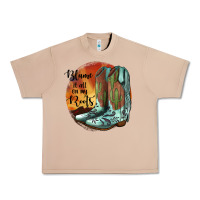 Burro Blame It All On My Roots Urban Heavy Tee - JahusDesignShop