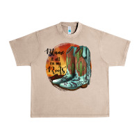 French Oak Blame It All On My Roots Urban Heavy Tee - JahusDesignShop