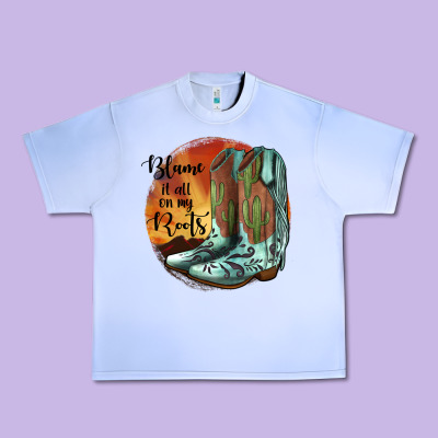 Blame It All On My Roots Urban Heavy Tee Designed By Jahusdesignshop