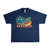 Navy Tastes like freedom 4th of july Urban Heavy Tee - HowdyJamesFarm