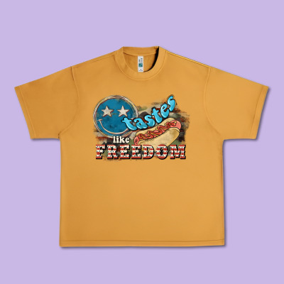 Tastes Like Freedom 4th Of July Urban Heavy Tee Designed By Howdyjamesfarm