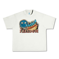Pistachio Tastes like freedom 4th of july Urban Heavy Tee - HowdyJamesFarm