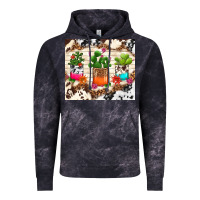 Cloud Black cowhide succulent Vintage Hoodie - TumblerDesignByShophia