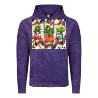 Cloud Purple cowhide succulent Vintage Hoodie - TumblerDesignByShophia
