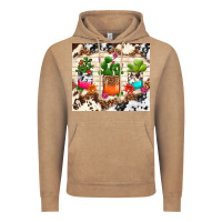 Vintage Coffee cowhide succulent Vintage Hoodie - TumblerDesignByShophia