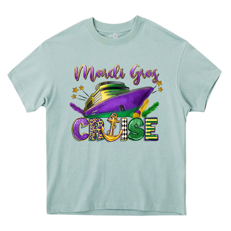 Mardi Gras Cruise Celebration Heavy Core Tee by LillyAllenDesigns | Teevron