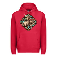 Cardinal Aztec symbol rodeo Premium Hoodie - FaDigitalArtStudio