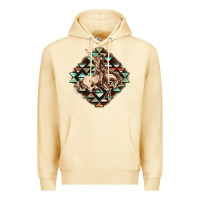 Pina Colada Aztec symbol rodeo Premium Hoodie - FaDigitalArtStudio