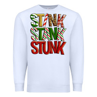 White Stink stank stunk Premium Sweatshirt - Artiststas