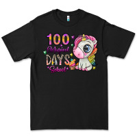 Black 100 magical days school Premium Tee - SublimationCraftShop