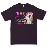 Plum 100 magical days school Premium Tee - SublimationCraftShop