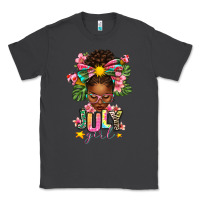 Smoke July Girl Afro Woman Summer Classic Tee - texasbilliewilder
