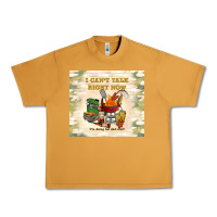 Peanut Butter i can't talk right now Urban Heavy Tee - TumblerDesignByShophia