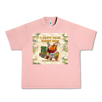 Salmon i can't talk right now Urban Heavy Tee - TumblerDesignByShophia