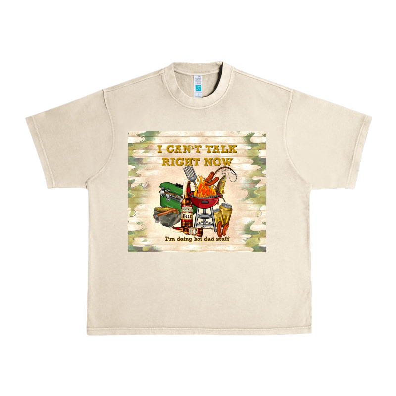 I Can't Talk Right Now Urban Heavy Tee by TumblerDesignByShophia | Teevron