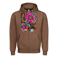 Chestnut Love Summer Zipper Hoodie - CowhideDigitalArt