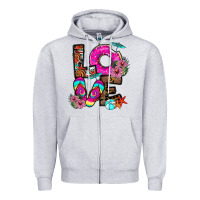 Love Summer Zipper Hoodie | Teevron
