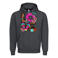 Smoke Love Summer Zipper Hoodie - CowhideDigitalArt