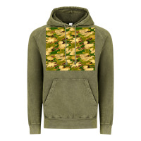 Vintage Olive camouflage with glitter Vintage Hoodie - TumblerDesignByShophia