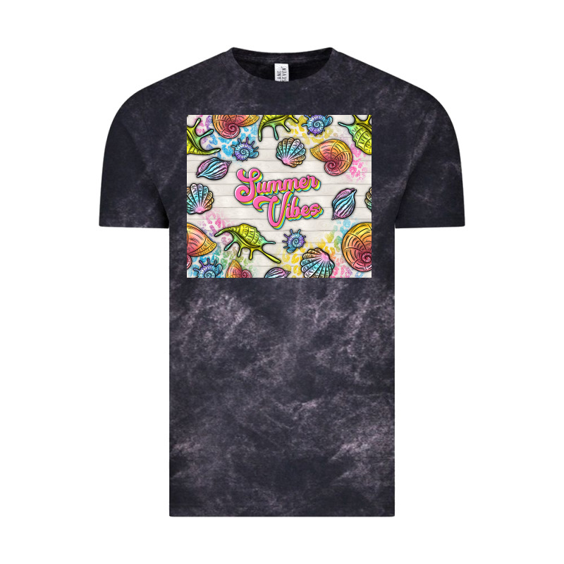 Summer Vibes With Sea Shells Vintage Tee by TumblerDesignByShophia | Teevron