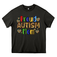 Asphalt proud autism mom design Heavy Core Tee - LillyAllenDesigns