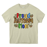 Mossy proud autism mom design Heavy Core Tee - LillyAllenDesigns