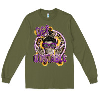 Army Green def unstable Long Sleeve Tee - CowGirlArtShop
