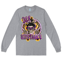 Heather Grey def unstable Long Sleeve Tee - CowGirlArtShop