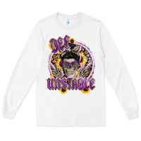 White def unstable Long Sleeve Tee - CowGirlArtShop