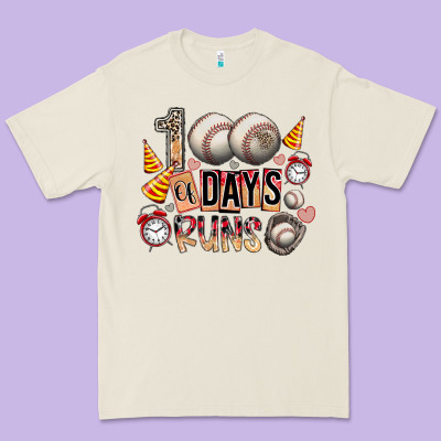 100 Of Days Runs Premium Tee Designed By Sublimationcraftshop