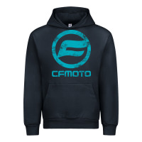 Navy CF Moto Vintage UTV ATV SXS original off road Gift Long Sleeve Urban Hoodie - lanVoArt