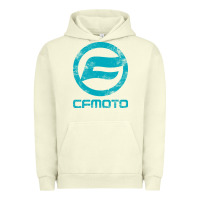 Pigment Pistachio CF Moto Vintage UTV ATV SXS original off road Gift Long Sleeve Urban Hoodie - lanVoArt