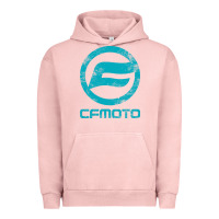 Pigment Salmon CF Moto Vintage UTV ATV SXS original off road Gift Long Sleeve Urban Hoodie - lanVoArt