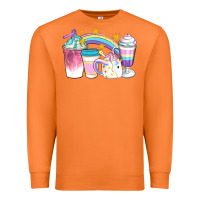 Carrot Unicorn Coffee Cups Premium Sweatshirt - Artiststas