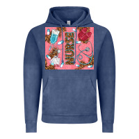 Vintage Denim pink glitter nurse Vintage Hoodie - TumblerDesignByShophia