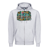 Heather Grey hot mom summer Zipper Hoodie - CowhideDigitalArt